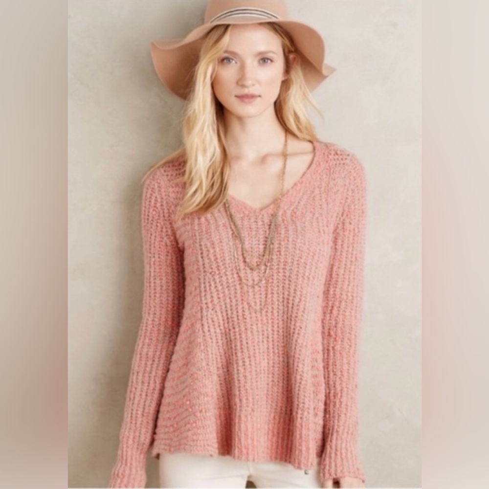 Anthropologie | Moth | V-Neck Sweater